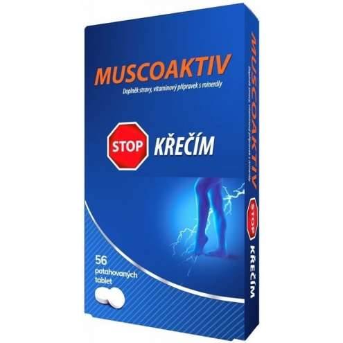 ZDROVIT Muscoaktiv Stop křečím - Мускоактив Стоп спазмы 56 таблеток